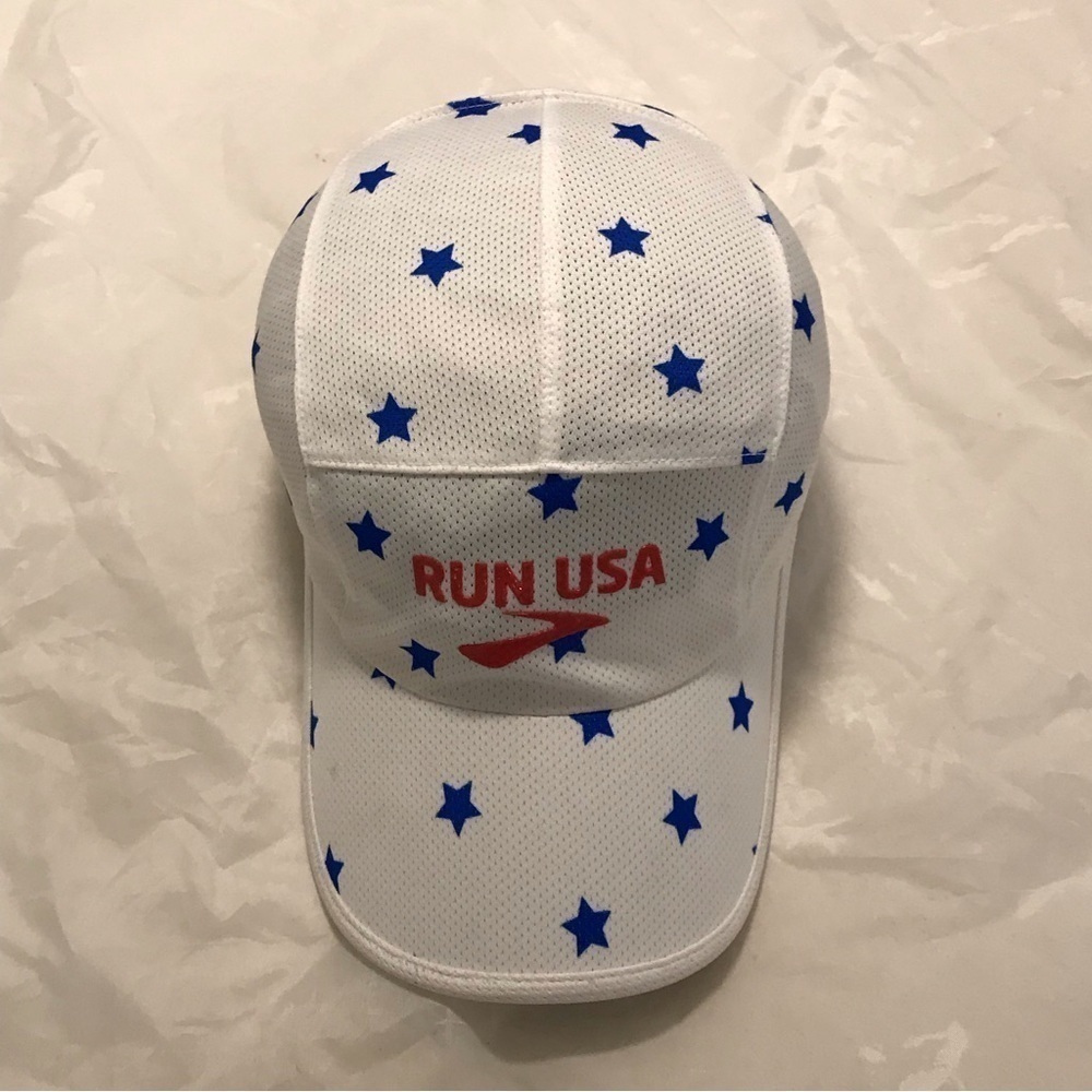 Run USA Adjustable Polyesther Runners Cap - Picture 4 of 13
